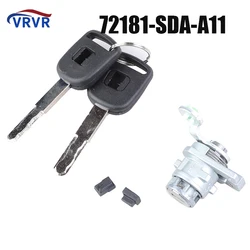 Door Lock Core Car Cylinder With Keys 72181-SDA-A11 72181SDAA11 For  Honda Accord 4 Doors 2003‑2007