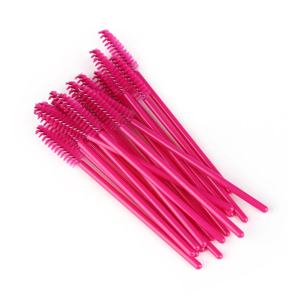 1 pz monouso Mascara bacchette applicatori Silicone ciglia pennello estensione ciglia donne trucco degli occhi strumenti di bellezza portatile