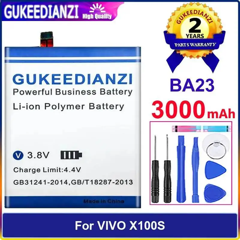 

For Vivo X100S 3000Mah Stable Mobile Phone Battery BA23 Fast Charging