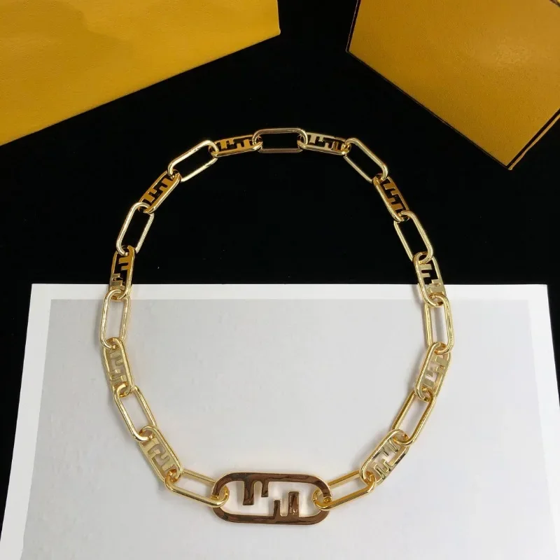 

Ожерелье-браслет в европейском и американском стиле, преувеличенная цепочка с буквой F, ожерелье в стиле хип-хоп, индивидуальный продукт