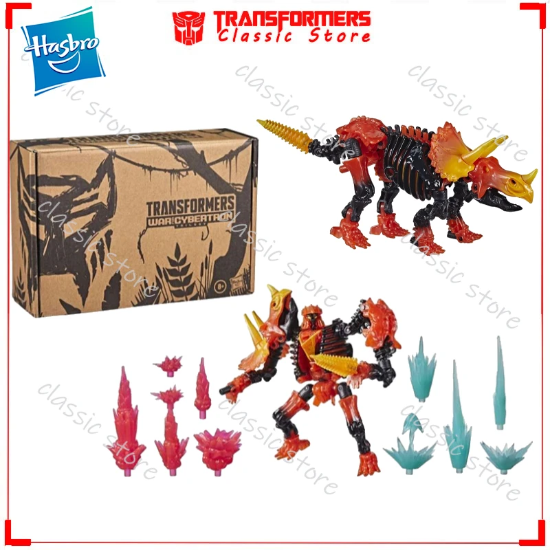 

In Stock Classic Transformers Toys War for Cybertron:Kingdom WFC-K39 Tricranius Beast Power Cybertron Autobots Action Figures