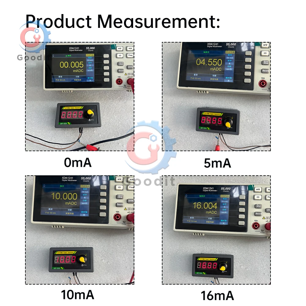 DC 12-24V 4 หลัก Current Analog Generator Sensor ความถี่ 0-20mA 4-20mA สัญญาณเอาต์พุต PLC การแก้จุดบกพร่อง Rotary Encoder