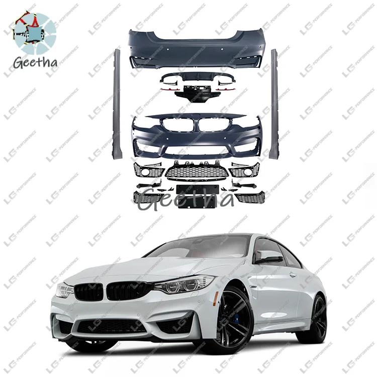 

M4 Style Body Kit for BMW 4 Series F32 with Front Rear Bumper Side Skirts