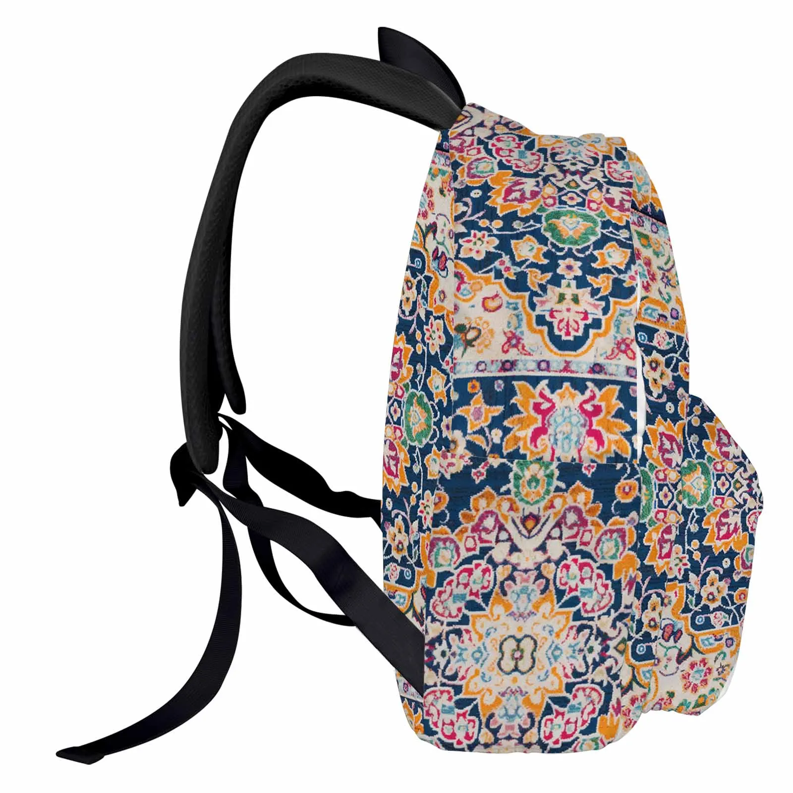 Ethnic Style Retro Persian Pattern Backpack School Bags for Teenagers Students Laptop Bag Women's Casual Travel Backpack