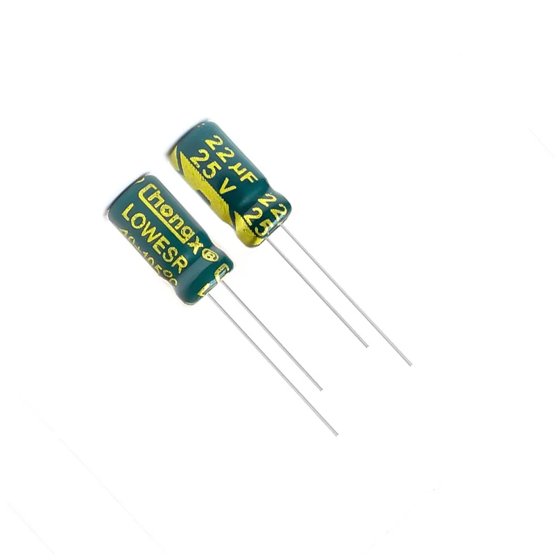 25V 22uF Electrolytic Capacitor Kit 200Pcs 4x7mm Low ESR Long Life for DIY