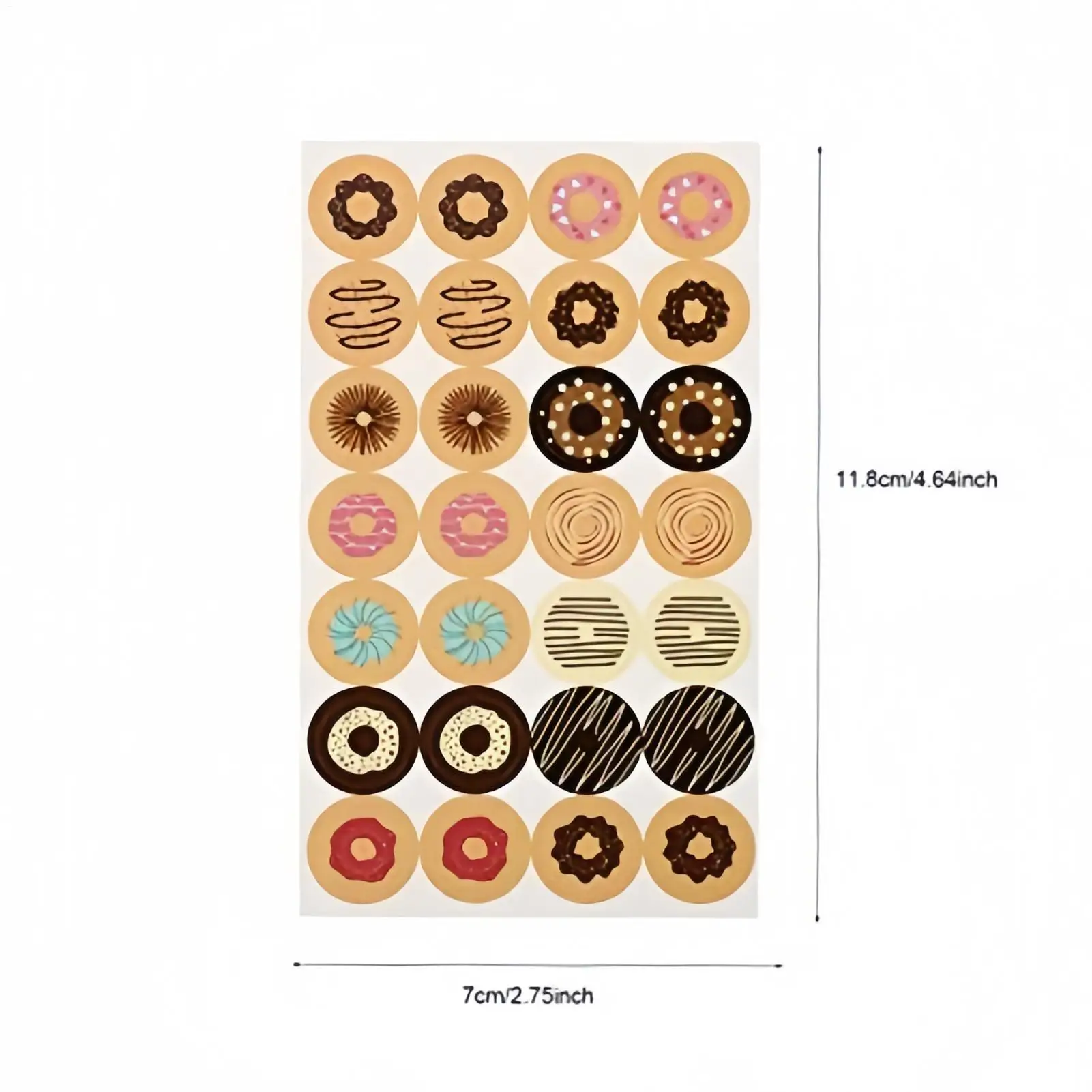 Etichette di rinforzo Rinforzatori adesivi rotondi Protezioni per fori autoadesivi per carta per disegnare appunti sfusi Libro di pacchetti