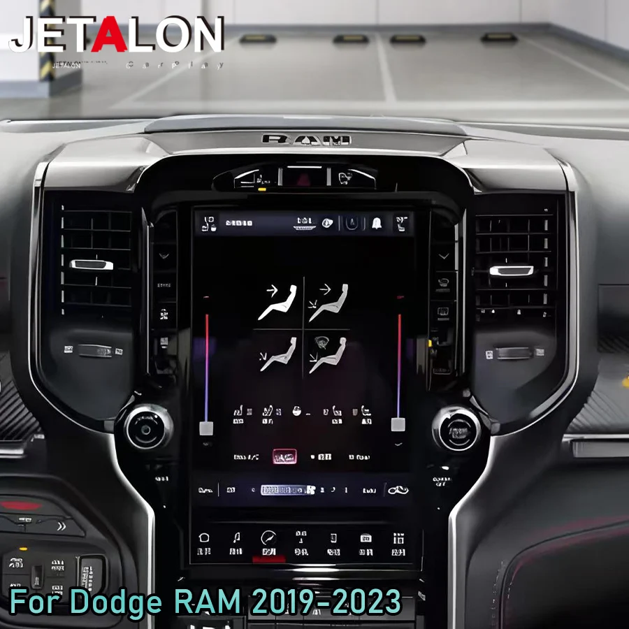 

13.1" Screen Android Autoradio Multimedia Player For Dodge Ram 1500 2500 3500 2019-2023 Car Carplay Navigation Stereo Bluetooth