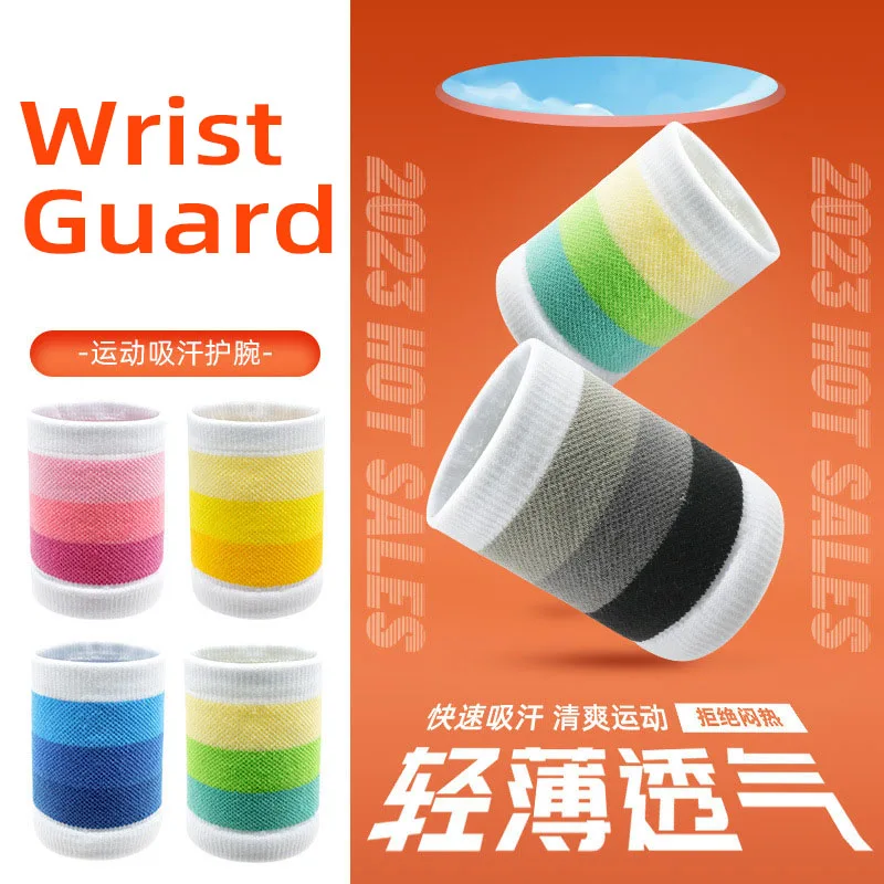 Good Elastic Wristband Support Basketball Wrist Brace Wraps Men Kids Gym Fitness Weightlifting Powerlifting Tennis Accessory