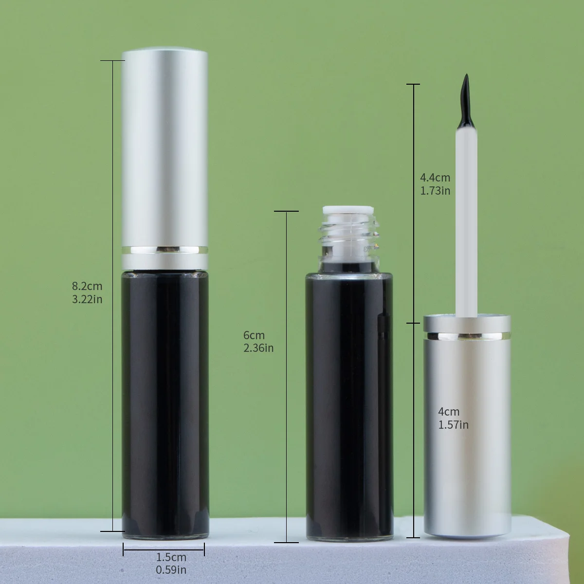 Sterke fixatie wegwerpwimperlijm - Waterdichte, sneldrogende, hypoallergene lijm voor valse wimpers, 6 ml