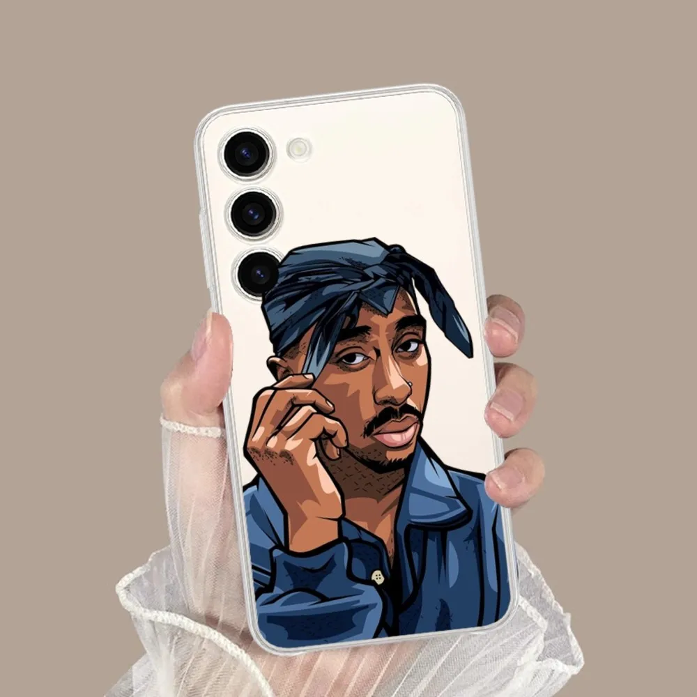 Rapper 2Pac Phone Case for Samsung Galaxy S8 8S G950F G950 A91 A80 A73 5G A72