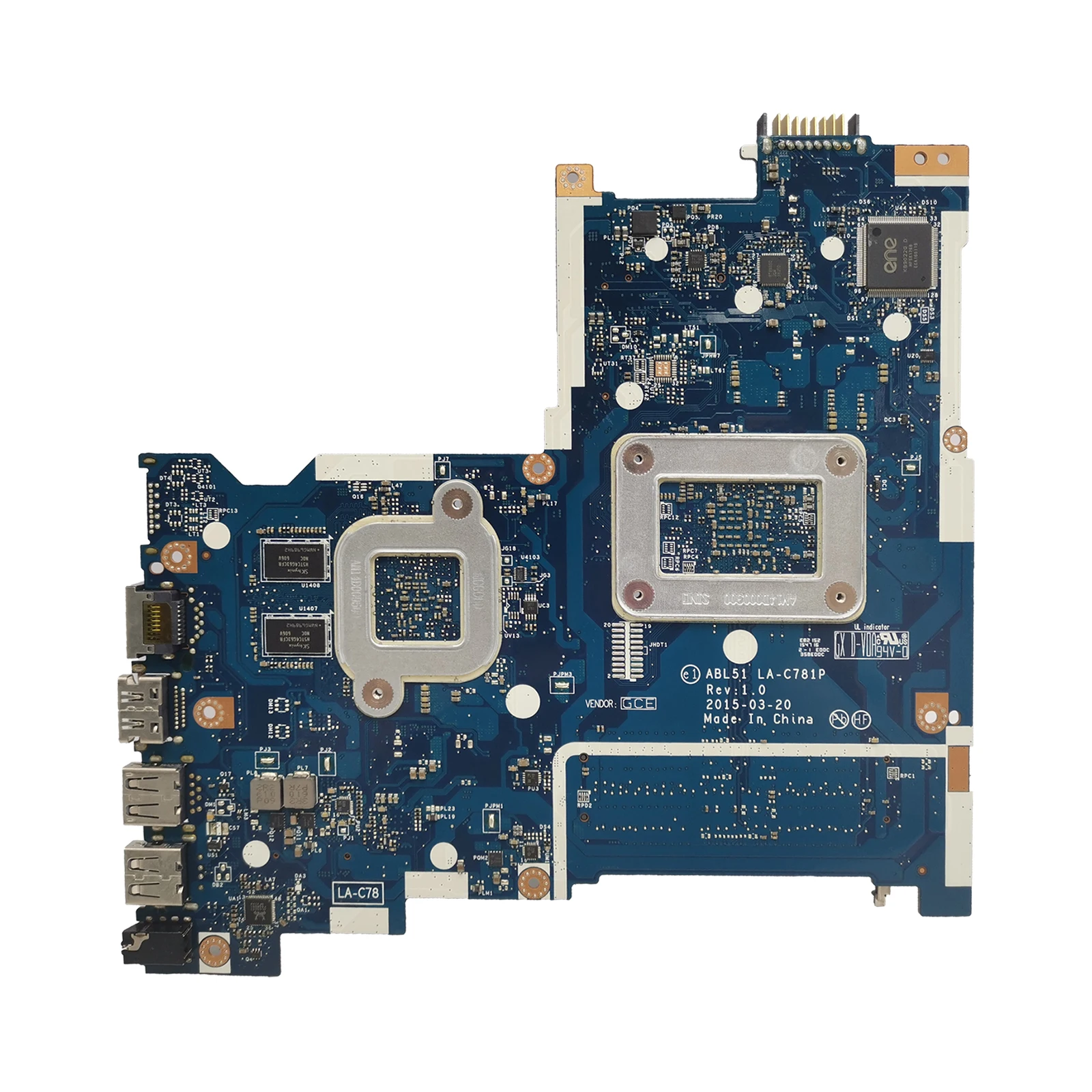 Imagem -03 - Akemy La-c781p Mainboard para hp Pavilion 15-af 255 g4 Laptop Motherboard com A67310 Cpu 100 Testado ok