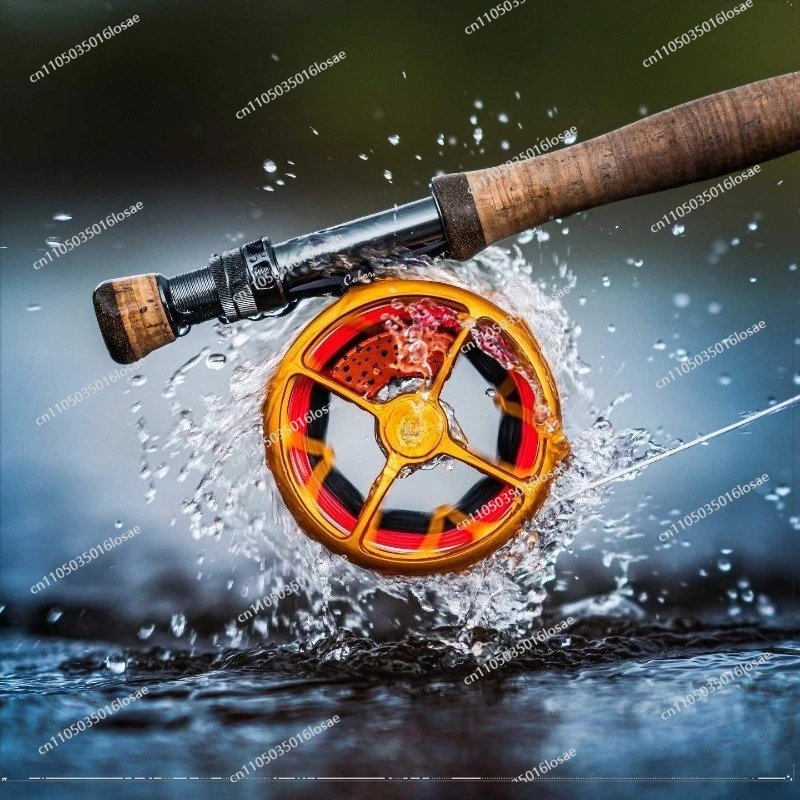 For Fly Wheel Fly Fishing Wheel Has Many Freshwater Stream Trout and Military Fish