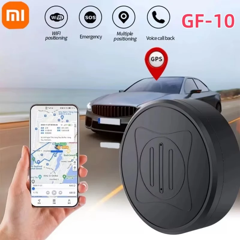 Xiaomi GPS 트래커 강력한 자기 자동차 분실 방지 장치 애완 동물 키즈 가방 IOS 안드로이드에 대한 스마트 파인더 로케이터 액세서리 랙킹