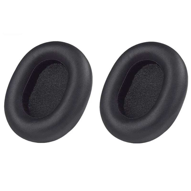 Pair of Ear Pads Cushion For Panasonic RP-HTX80B Headphone Replacement Earpads Soft Protein Leather Memory Foam Sponge Earmuffs