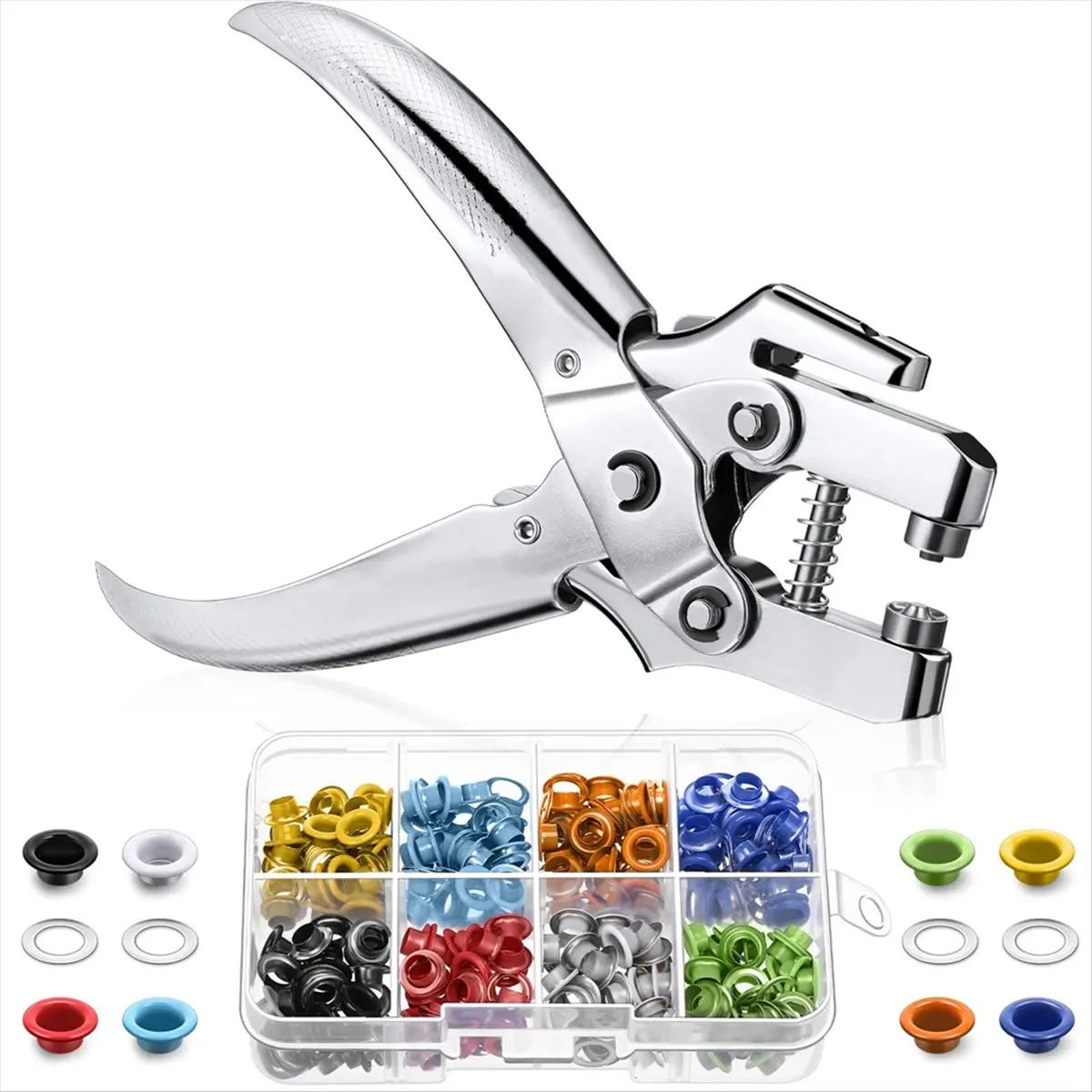 3/16 Inch Grommet Tool Kit Grommet Eyelet Plier Set Hand -prescribed suit Metal