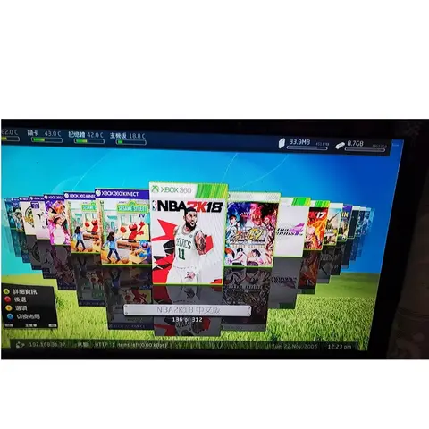 Sistema Eurora Disco rigido HDD Disco rigido per Xbox 360 Gioco retrò Grasso Console Disco rigido per Xbox360