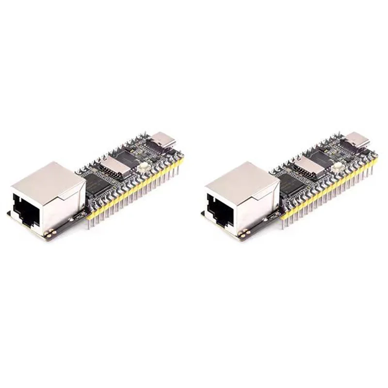 

ABZW 2X For Luckfox Pico Plus/RV1103 Linux Development Board Cortex-A7 1.2Ghz+Type-C Integrated RISC-V MCU With Pin Header