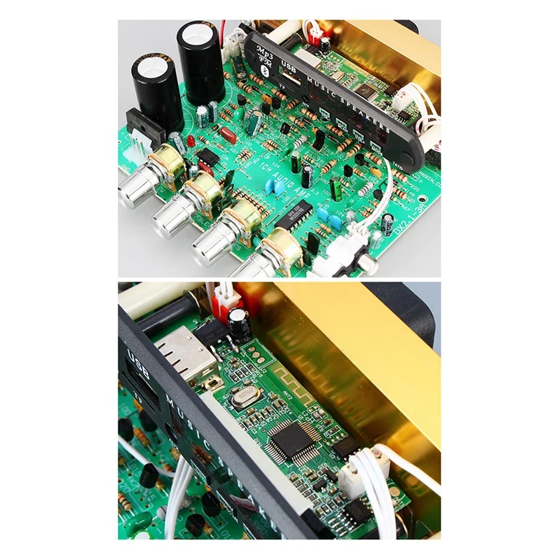 Amplifier Board 100W X 3 High Power Can Be Inserted Into The U Disk TF Card 3.5 Audio Amplifier Board