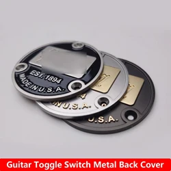 Guitar Toggle Switch Metal Back Cover Standard 55.5mm Diameter for LP Electric Guitars Replacement Parts