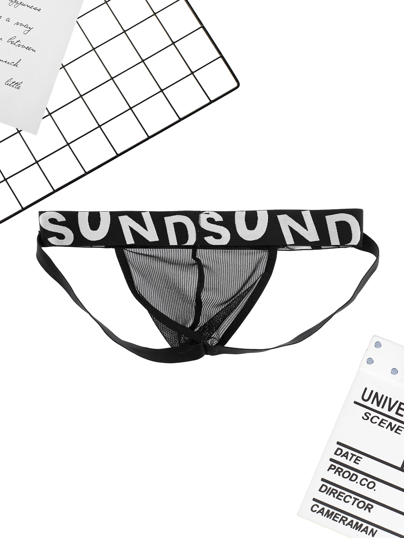 Men\'s underwear panties thong sexy transparent breathable temptation.