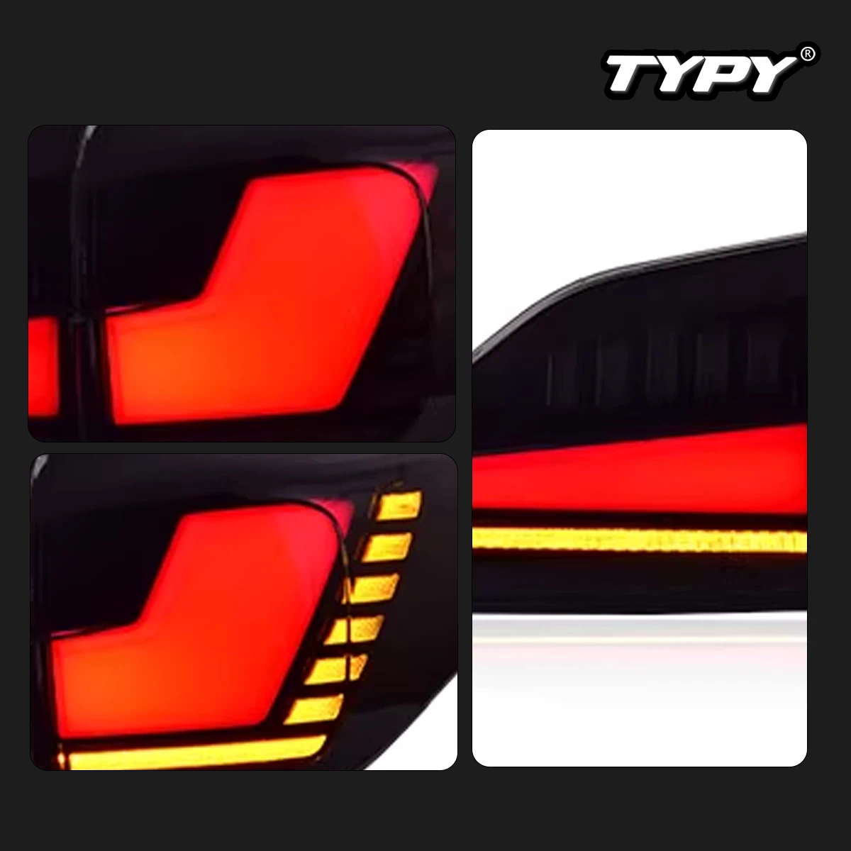 TYPY Car Light For Lexus RX350 Taillight 2009-20215 RX300 RX270 RX Rear Lamps DRL Running Tail Lights DRL Turn Signal Auto Part