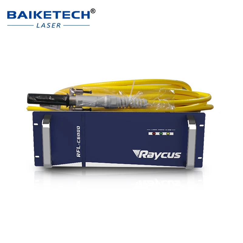 Raycus 6000W Global-Series CW مصدر ليزر الألياف لآلة قطع اللحام بالليزر طاقة ليزر شعاع عالي الجودة