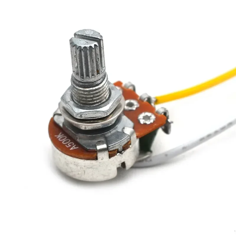 3-way Toggle Switch + 500k Pots + Wiring Harness for LP 2 Humbucker Guitar with 3 Colors