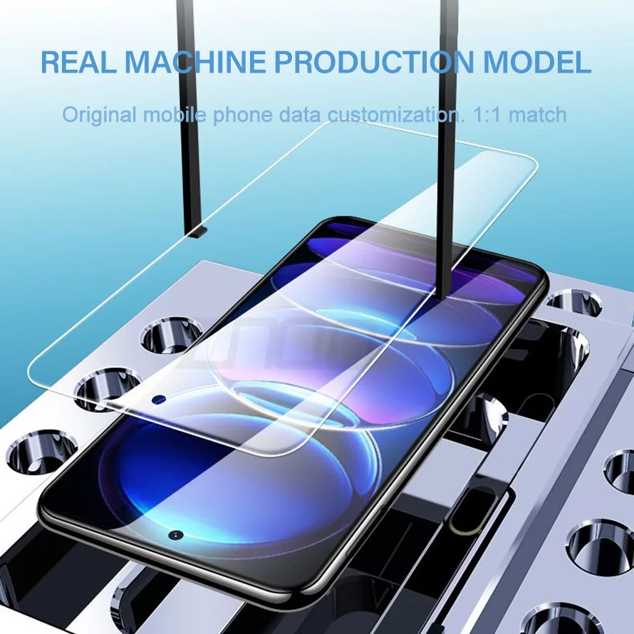 3Pcs Tempered Glass For Xiaomi Redmi Note 12 11 10 Pro 10S 11S 12S Turbo Screen Protector Redmi 10A 10C 12C Glass Protective
