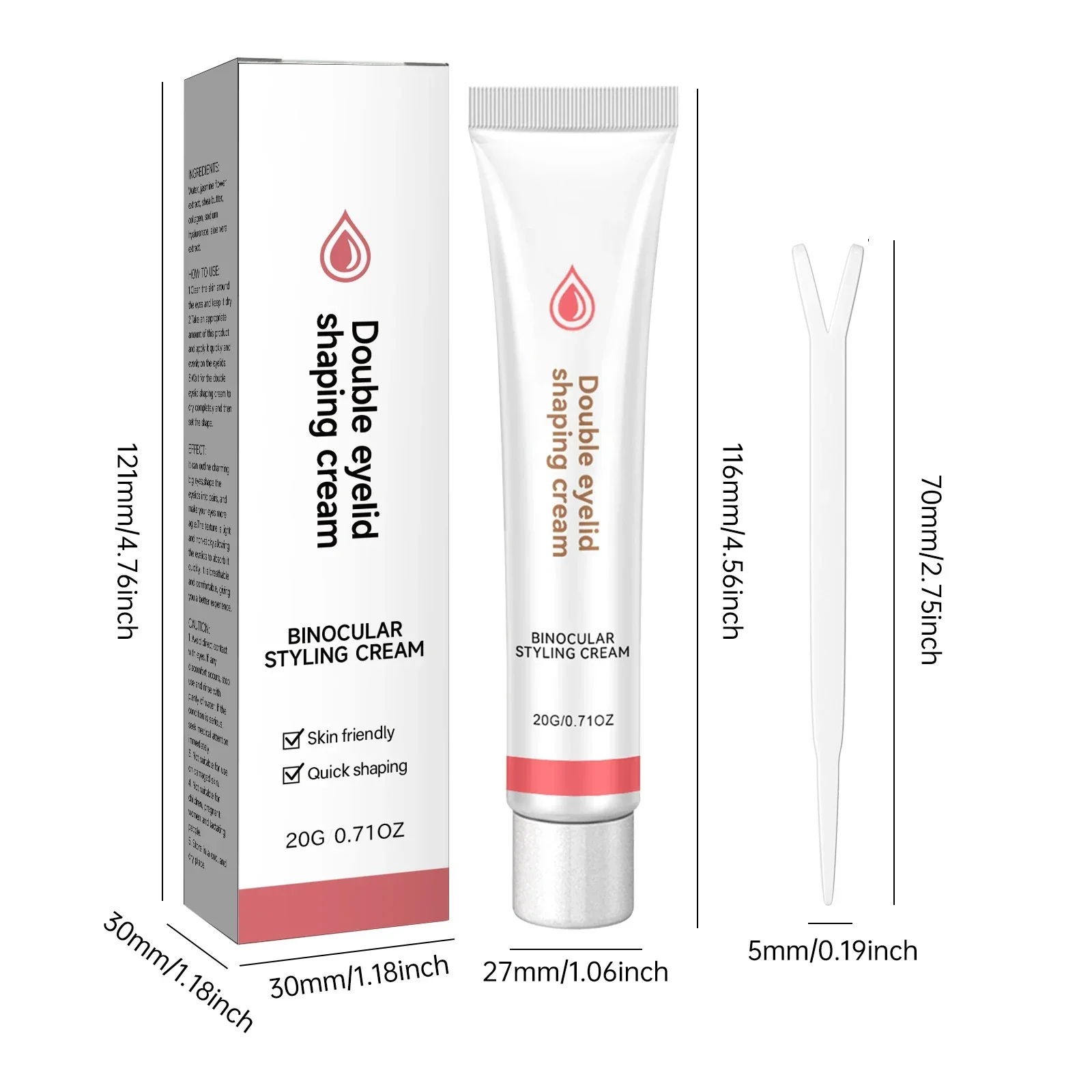 跡が残らない二重まぶたスタイリング設定接着剤目に見えない速乾性まぶたステッカー持続性着用が簡単ナチュラルメイクアップ化粧品