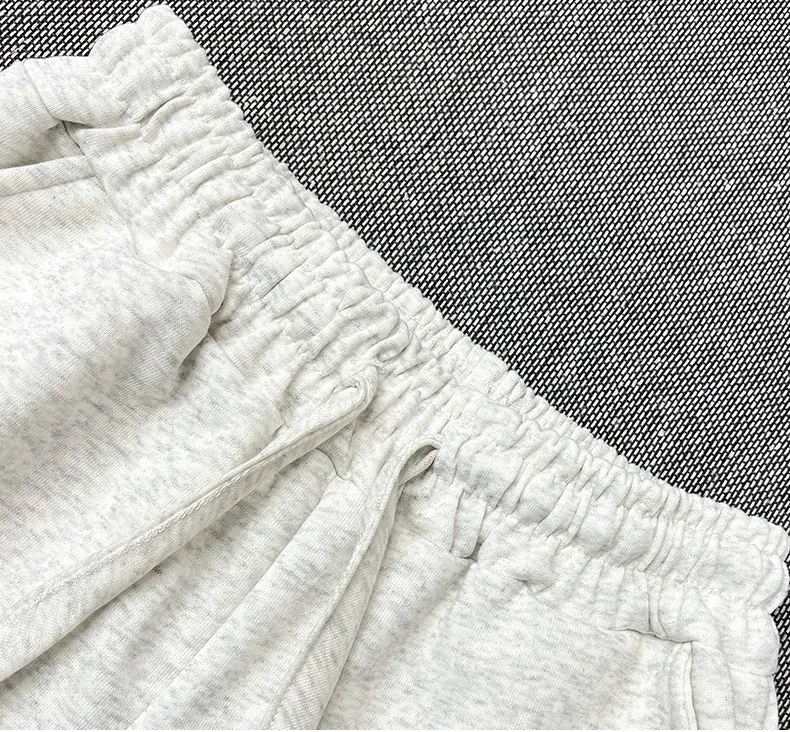2026 Damen Baumwollshorts, Sommerliche Freizeitshorts mit zwei Taschen, Hoher Bund, Lockere Shorts für Mädchen, Weiche, Kühle Damenshorts – Detail 3