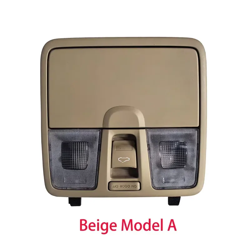 For Hyundai Elantra MD 2010-2015 Grey Beige Ceiling Reading Light Assembly With Sunroof Switch Glasses Case Lamp 928004V100