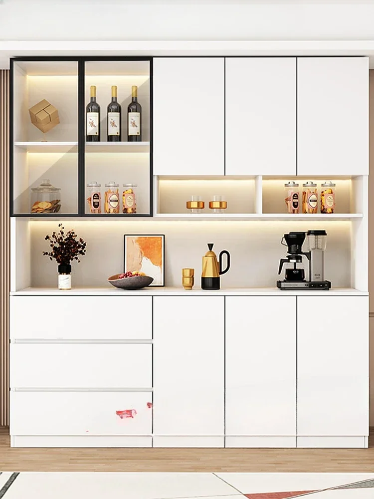 Bar Cabinet For Liquor Wine Glass Wall Modern Movable Commercial Shelf Mounted Showcase Furniture Assemble Vinegar Entrance Hall