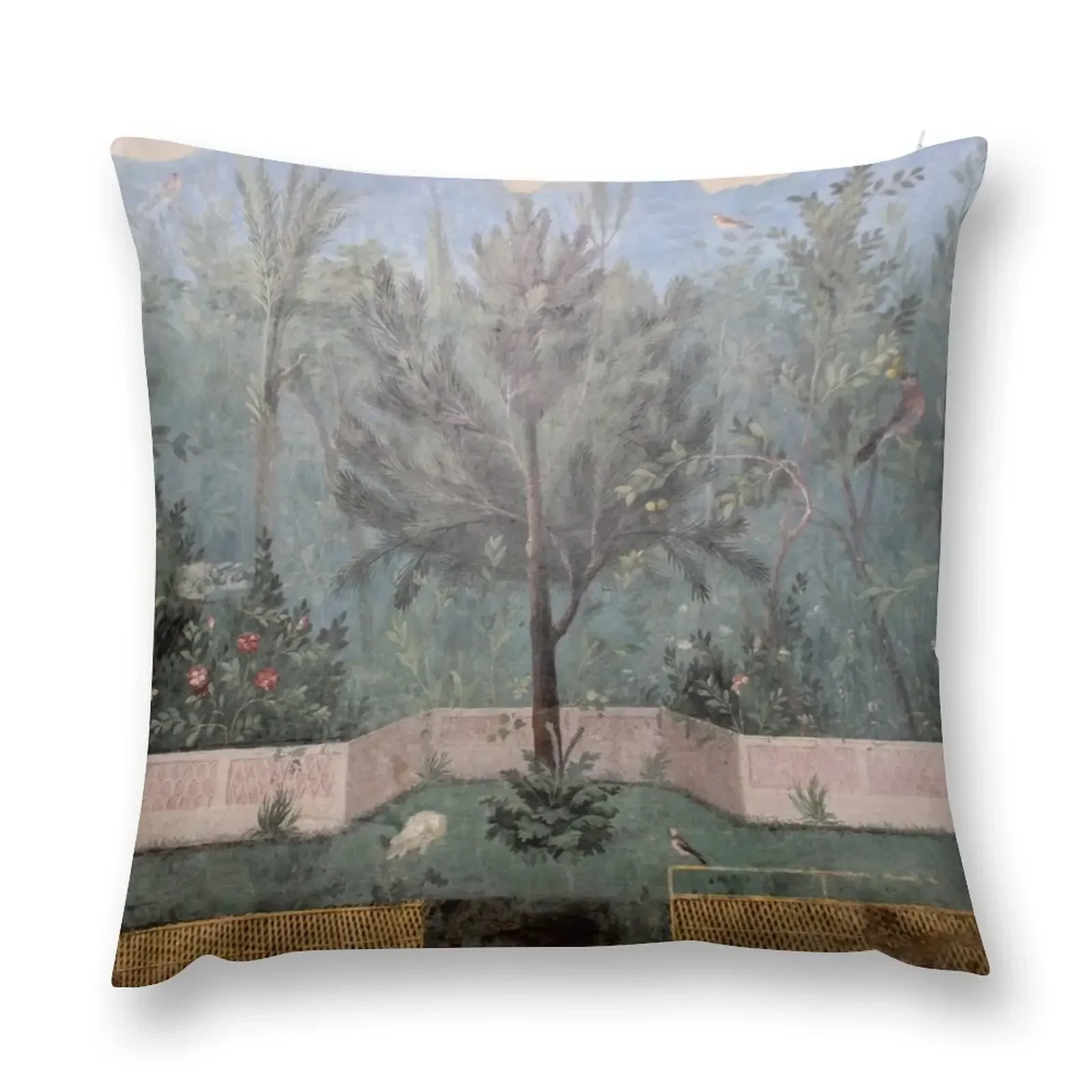 Garden of Livia - Prima Porta Throw Pillow Pillowcase Pillow Covers Decorative Room decorating items Christmas Covers pillow