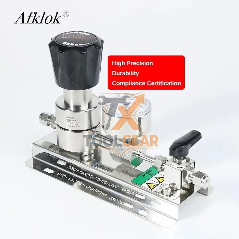2026hotsale* Industrial Control System for Chemical Production/Lab Semiconductor Manufacturing with Pressure Gauge Valve