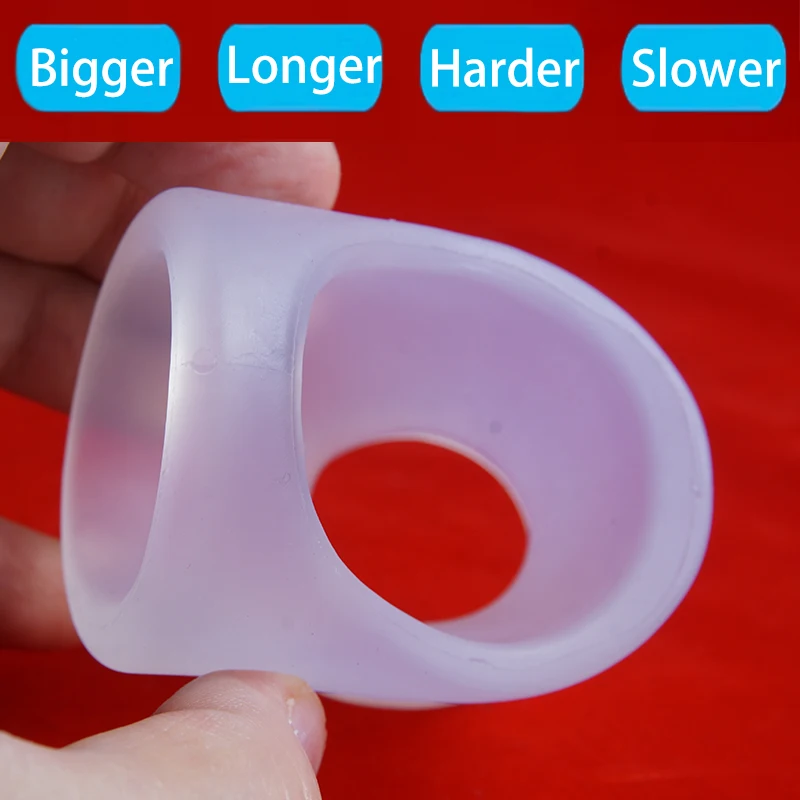 Silicone Penis Cock Rings for Men Erection Enhancing,Delay Ejaculation Cockring Penisring,Scrotum Testicle Ball Stretcher