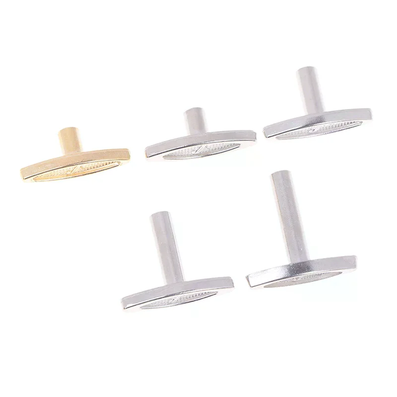 /PFU/Box Music Box DIY Tools Accessories Round Chassis Key Rotating Handle Keys Music