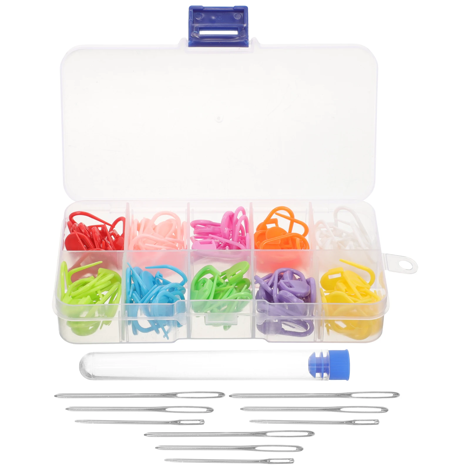 

1 set Stitch Crocheting Colored Crochet Marker Plastic DIY Craft Crochet Markers For Crocheting Accessories Needles Pin Clip