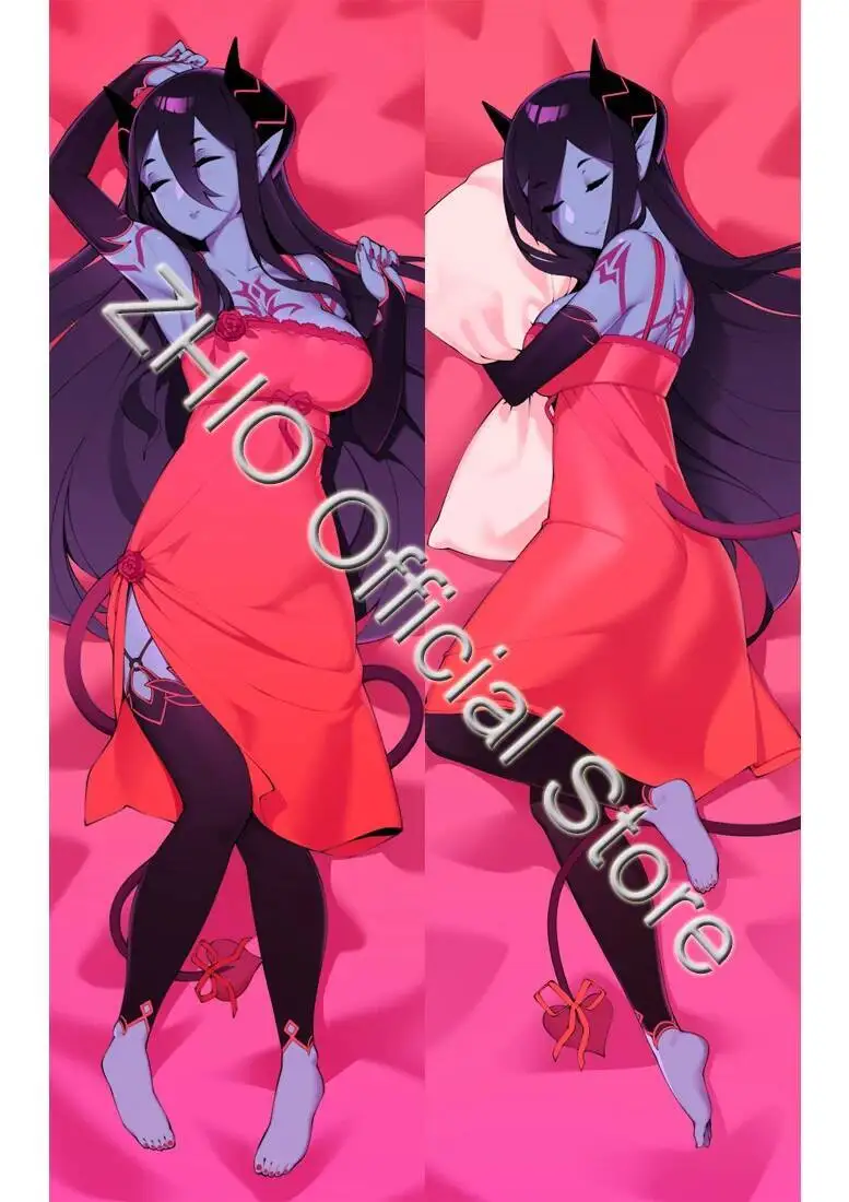 

Monster Girl Dakimakura Waifu 2-сторонний принт на петлях для тела наволочка Рождественский подарок 2WAY аниме наволочка