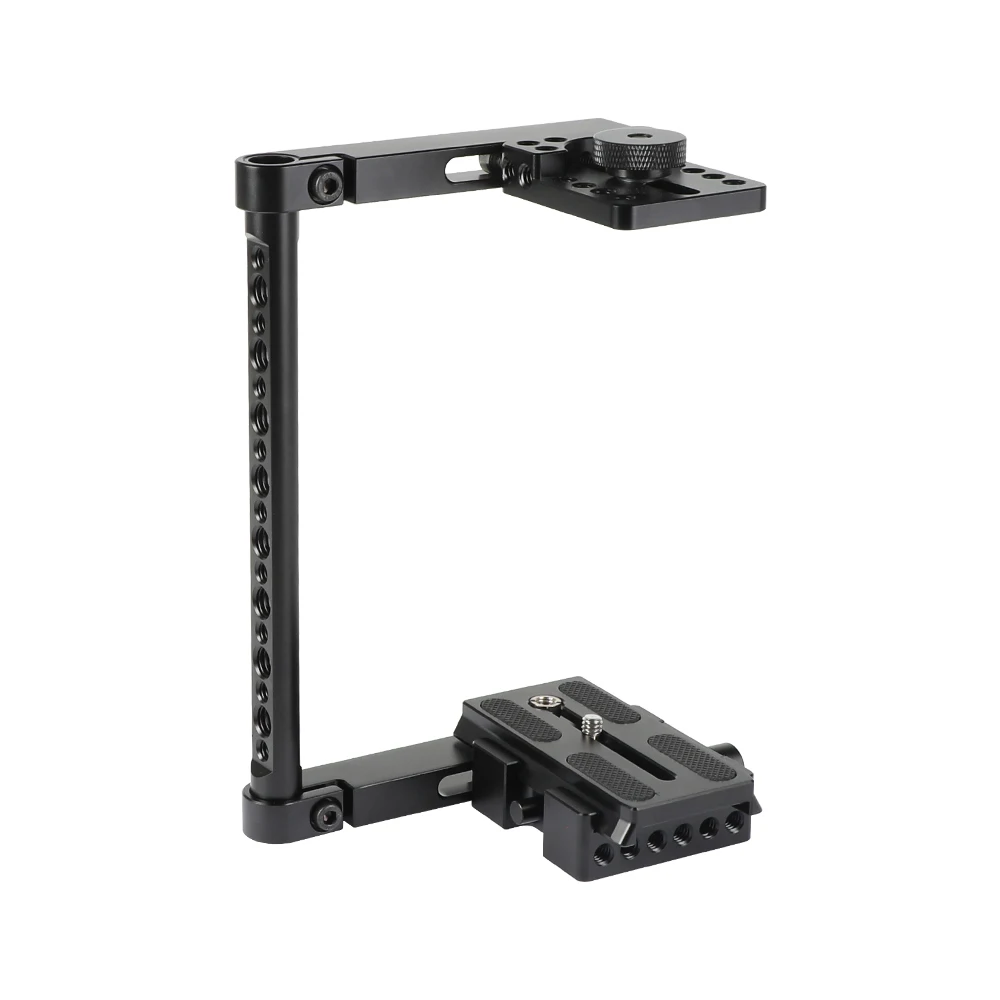 CAMVATE Simple Camera Half Cage With Manfrotto Quick Release Baseplate 1/4\