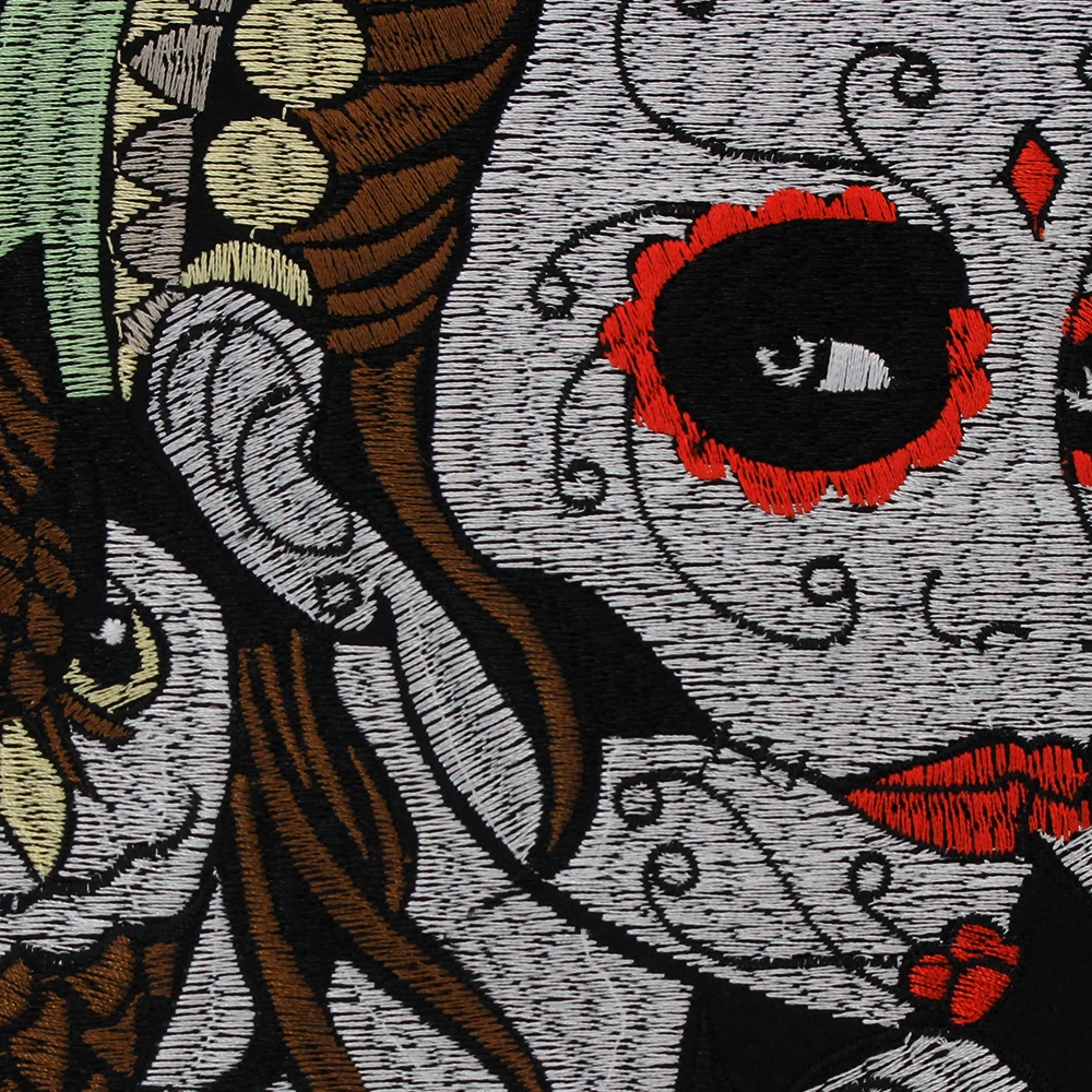 بقع قماش مطرزة للنساء ، فتاة جميلة ، الجمال وإصلاح البومة ، بقع حرفية ، خياطة مكواة ، شعار #3