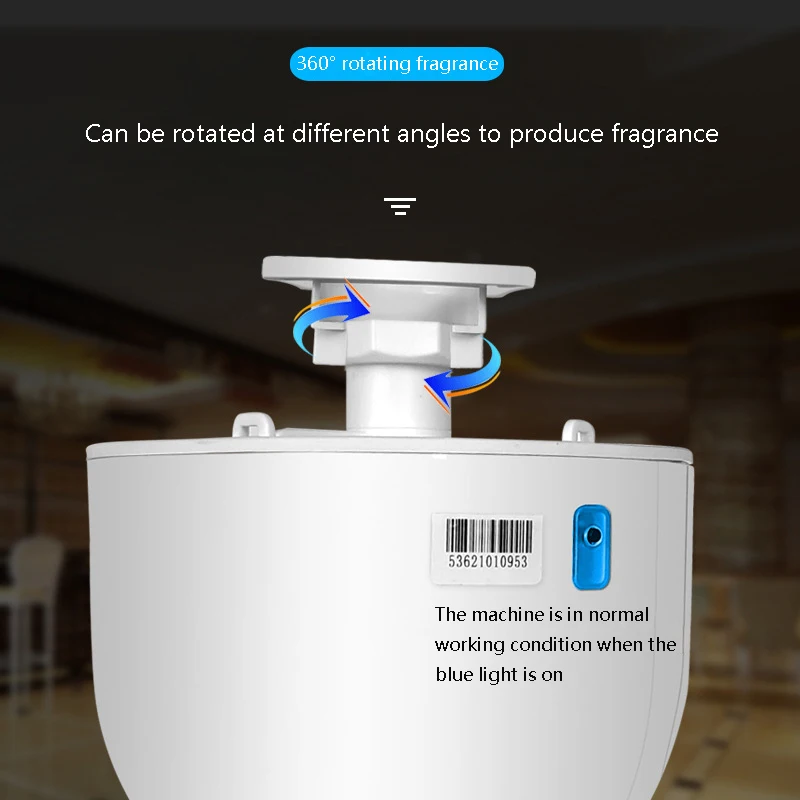 อัจฉริยะเพดานเครื่องพ่นอโรมาบลูทูธ App Aroma กลิ่นเครื่อง500m ³ กลิ่นหอม Diffuser Essential ก้านปักน้ำมันหอมระเหย300Ml