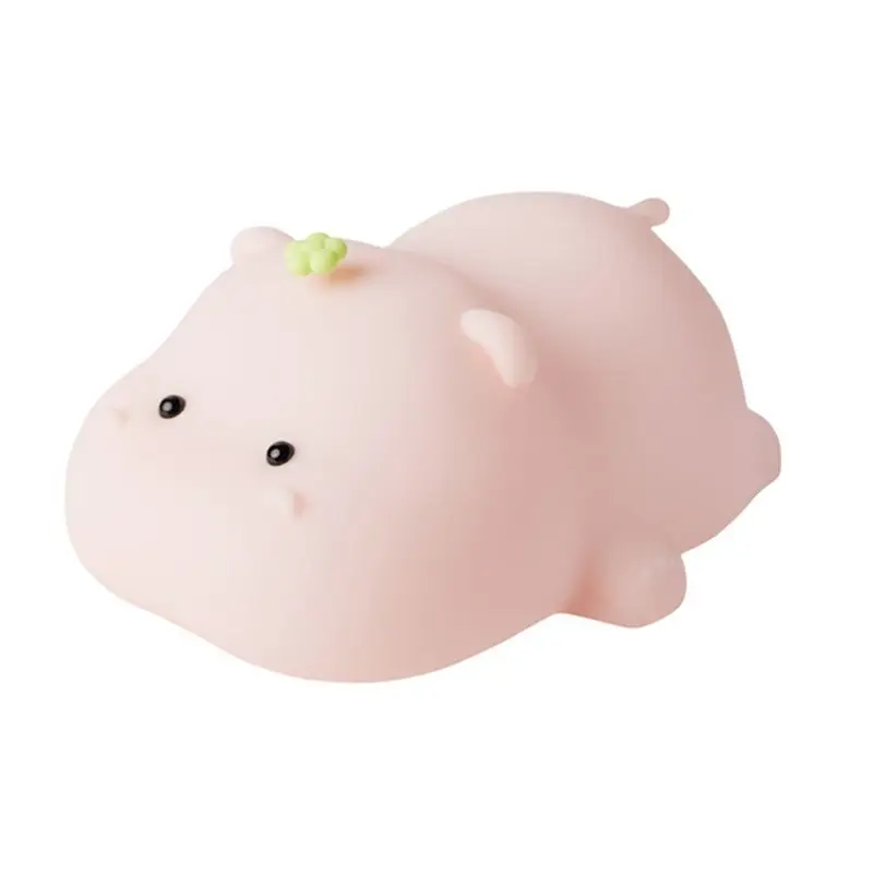 a20f-愛らしい充電式ledナイトランプ寝室用ソフトシリコンタッチランプ暖かい光のデザインギフト付き