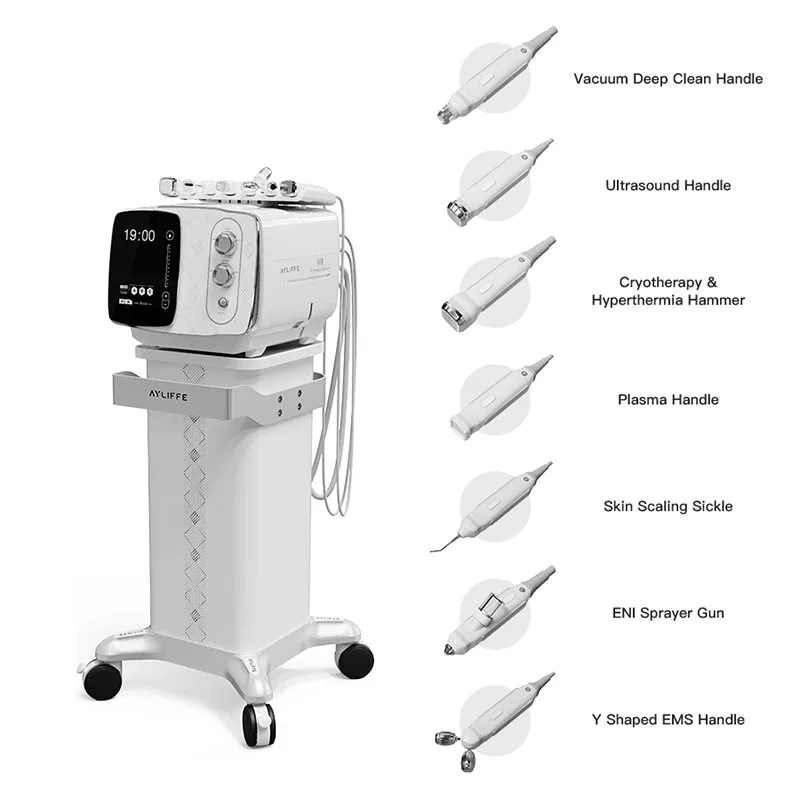 Dispositivo profesional del cuidado de la piel de la limpieza profunda de Aqual de la máquina facial de la belleza