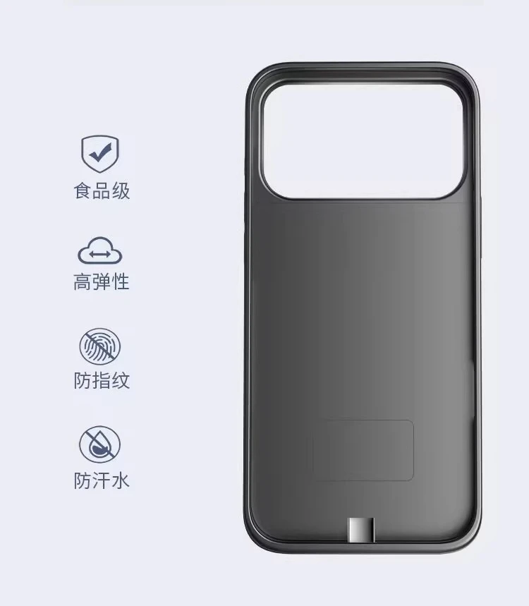 

20000mAh Power Bank Case for IPhone 17 Pro Max Ultra Thin Built-in Apple Portable Charger Protective Battery Cover