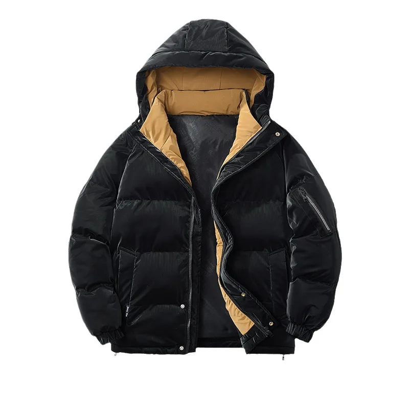 Veste Parka à Capuche Imperméable et Chaude pour Homme, Manteau Décontracté de Marque, Coupe-vent, Nouvelle Collection Hiver