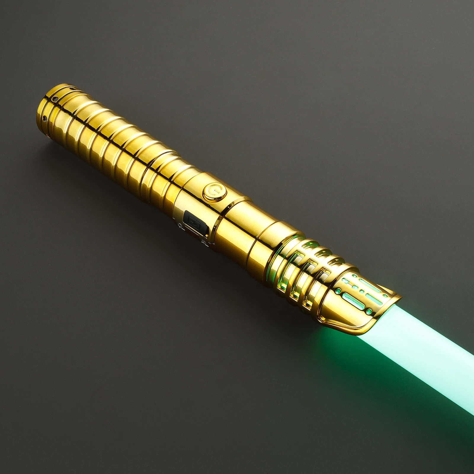 Smooth Swing Lightsaber, Metal Hilt RGB 7/8 inch Saber Blade Light Saber 4 Sound Fonts Lightsaber Toys  for Boys Girls