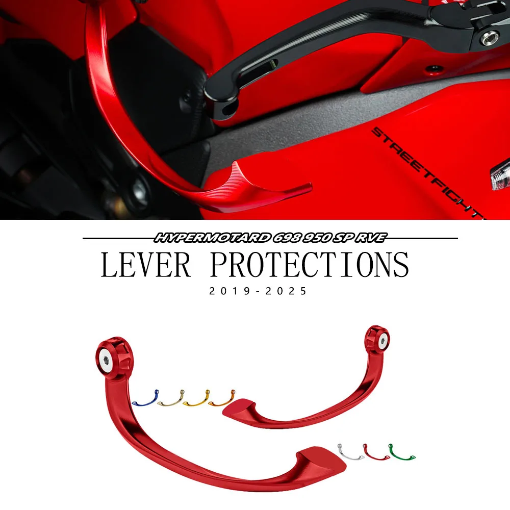 

Защита тормозной ручки мотоцикла 2025 года, совместимая с Ducati Hypermotard 698 Mono, Hypermotard 950 SP RVE 2019-2024