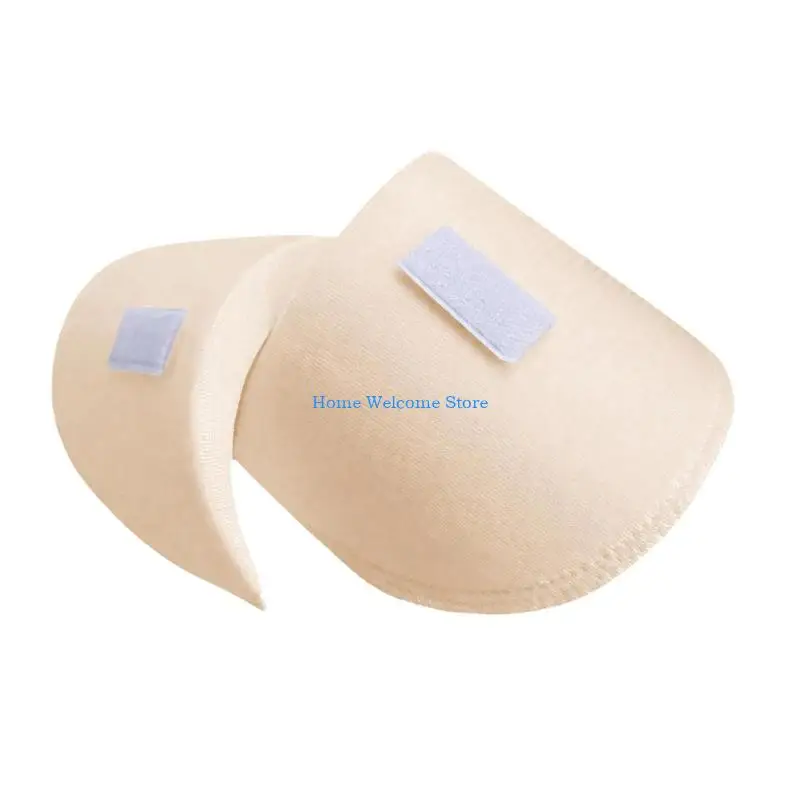 F68E Detachable Shoulder Insert Pair, Cushion Support for Clothing Alterations, Dressmaking, Tailoring, Shirts and Sewing