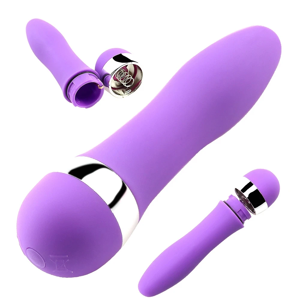 Przenośny Wibrator Punktu G z Regulacją Prędkości, Wibrator AV, Stymulator Waginy, Łechtaczki, Korek Analny, Masażer, Masturbator dla Kobiet, Zabawki Seksualne, Sklep z Dildo