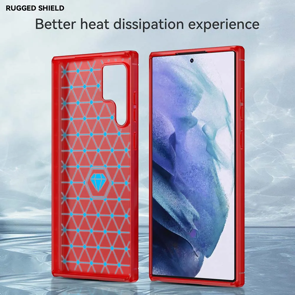 Szczotkowane etui do Samsung S Series S24 S 24 23 22 21 Ultra Plus FE 5G wstrząsoodporna miękka osłona z TPU